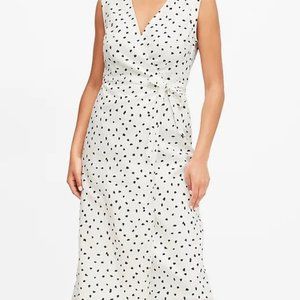 Banana Republic Linen-Cotton Wrap Dress